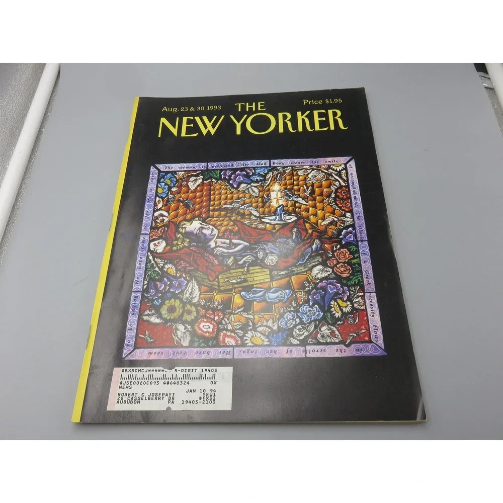 The New Yorker Magazine August 23 & 30 1993 Art Spiegelman Cover Double Issue